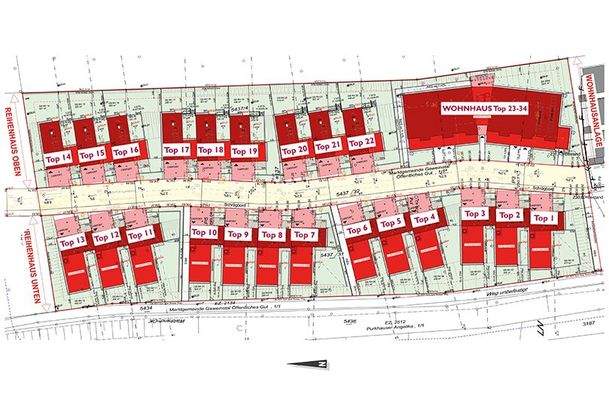Wohn- und Reihenhausanlage in Schrick