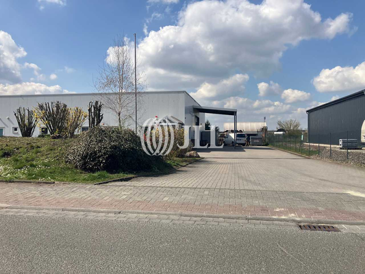 Verladebereich unter Schleppda