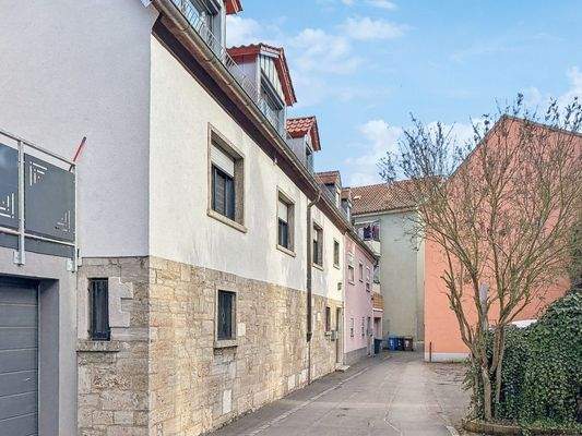 Blick in die Straße