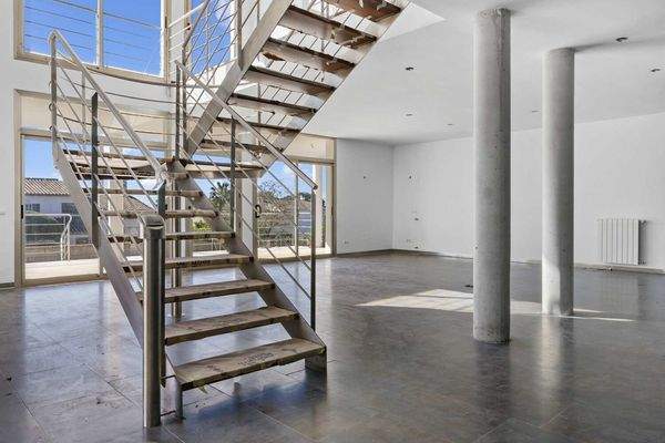 Aufgang in den ersten Stock