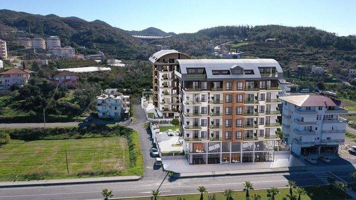 Apartments Suitable for Residence in Alanya Demirtaş