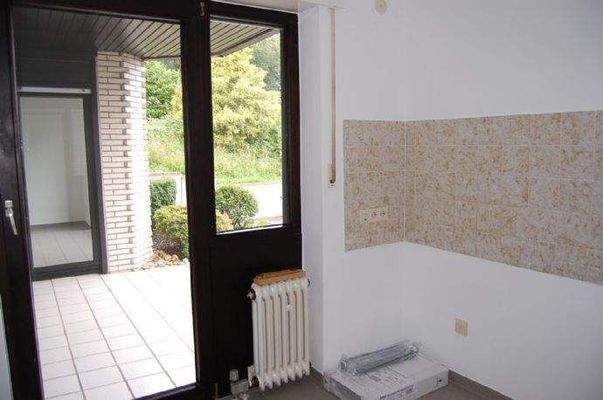 von der Küche zur Terrasse