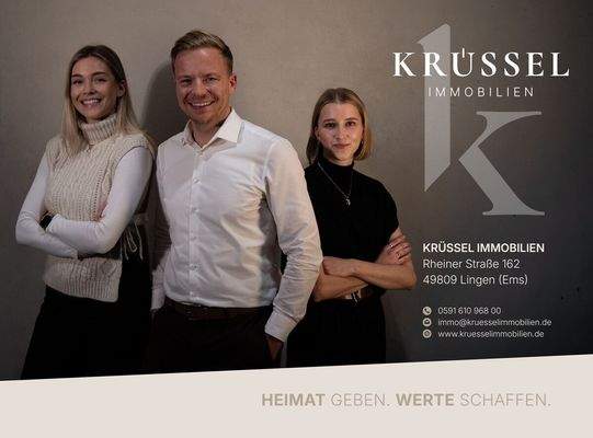 Deine Immobilienexperten von KRÜSSEL IMMOBILIEN 