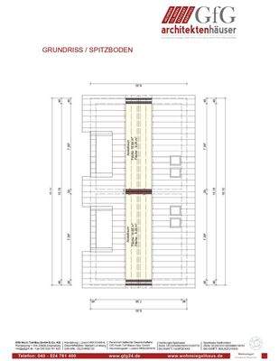 Grundriss Spitzboden Jubile GfG