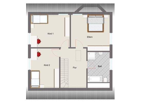 Grundriss DG (Abb. ähnlich)