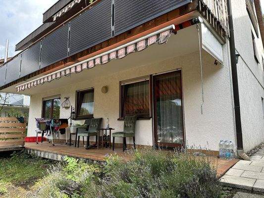 Terrasse Einliegerwohnung