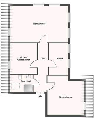 Kaulbachstraße 33, Whg. Nr. 5, 2. OG links, 2,5 Zi