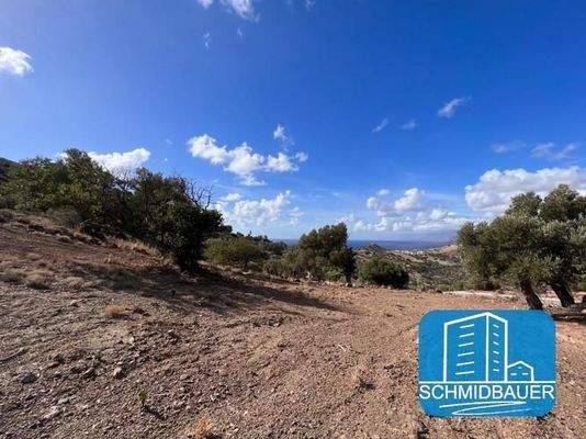 Kreta, Triopetra: Grundstück mit herrlichem Meerblick zu verkaufen