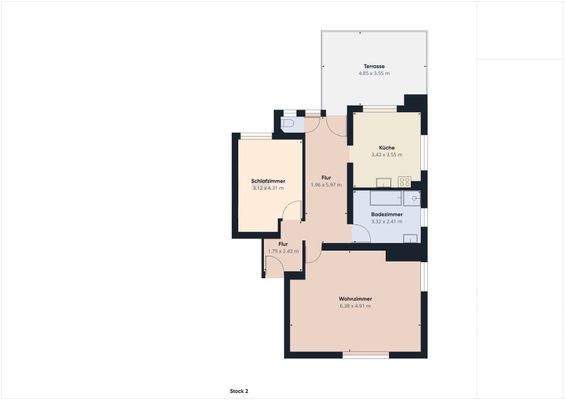 Grundriss 2.OG rechts