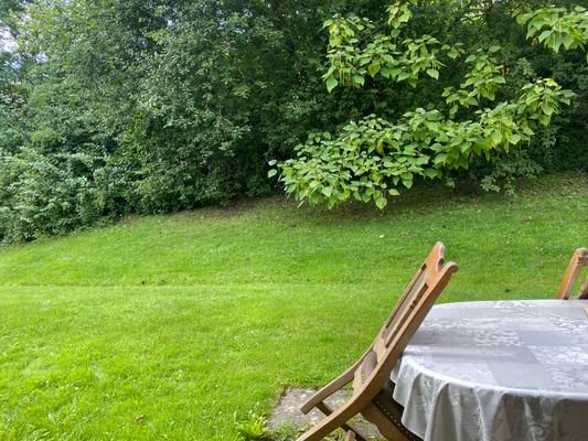 Ausblick von der Terrasse