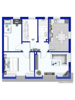 Dachgeschoss Vorderhaus