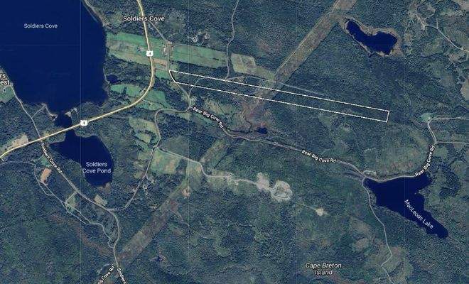 Cape Breton - Soldiers Cove - 13,6 Hektar-Areal mi
