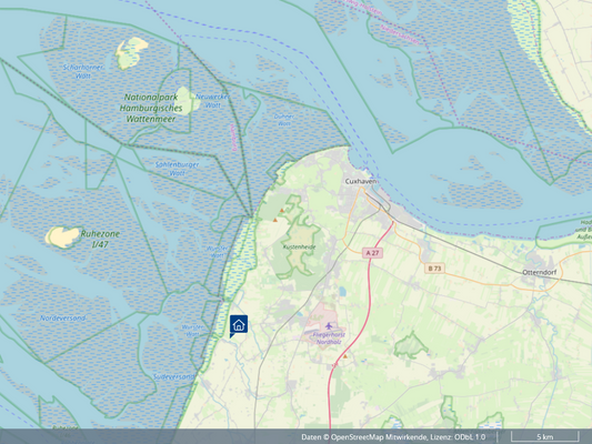 Neubau: Blick bis Neuwerk mögl
