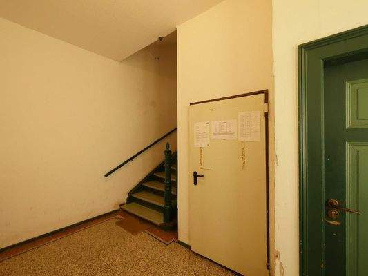  HAUSFLUR - Treppenhaus - Kellertür