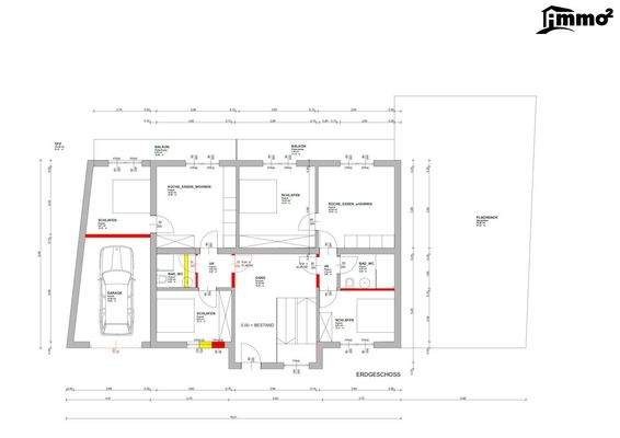 Entwurfsplanung Variante EG