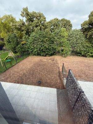 Garten mit Blick ins Grüne