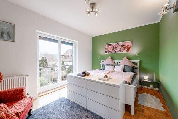 Schlafzimmer (Ferienwohnung EG)