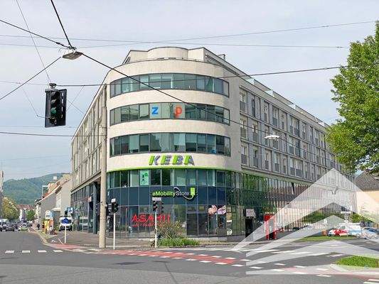 Ansicht Business Corner Gebäude