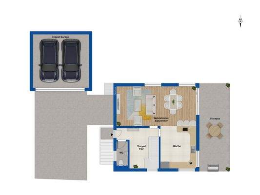 Grundriss Erdgeschoss