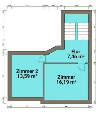 Grundriss Skizze 2.OG