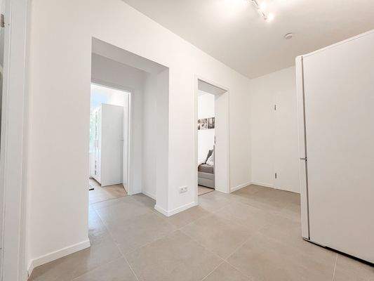 Heller Wohnungskorridor