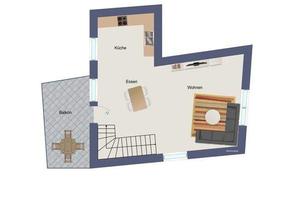 Haus 2 - Obergeschoss