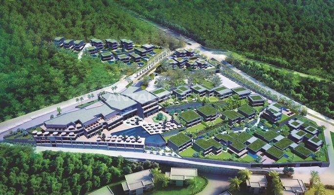 Apartments with Bodrum Castle and Kos Island view in Bodrum