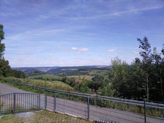 Aussicht aus dem Garten