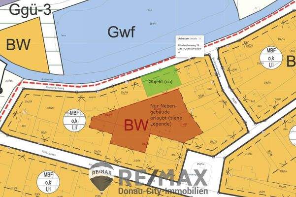 24-Bebauungsplan markiert