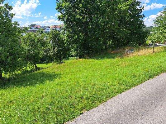 Zufahrt von oben möglich