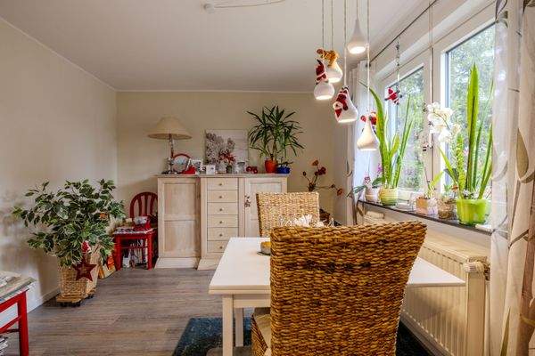 Wohn-und Esszimmer unten