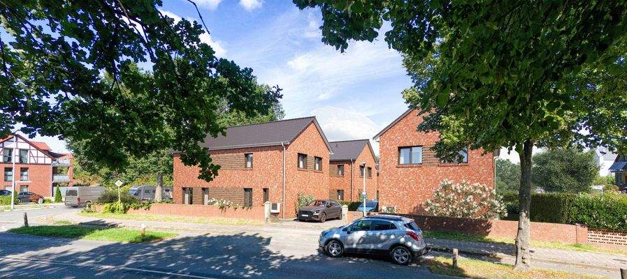 Straßenseite Haus 1 und 2  