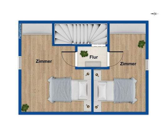 Grundriss Dachgeschoss