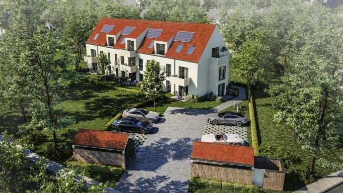 Laatzen - Rethen: Schlüsselfertiger Neubau mit acht Wohnungen im idyllischen alten Ortskern.