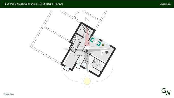 Grundriss: Untergeschoss