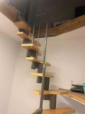 Treppenaufgang ins ausgebaute Dachgeschoss