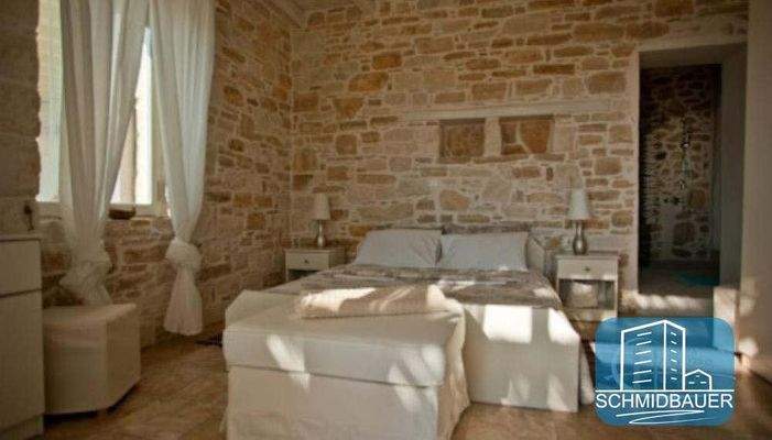 Kreta, Pitsidia: Makellose Villa mit herrlichem Meerblick und Infinity-Salzwasserpool