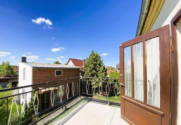 Blick in den eigenen Hof