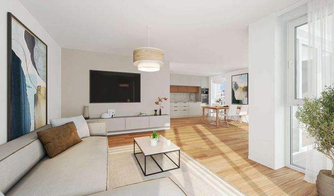 Visualisierung Wohn/Ess