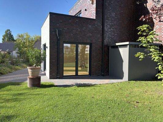 Wohnzimmer und Geräteschuppen