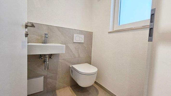 Gäste-WC als Beispiel