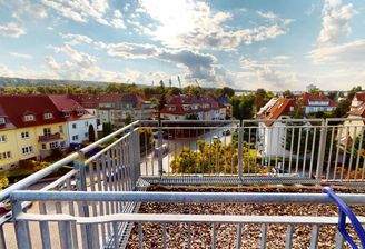 weite Sicht nach Westen