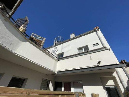 Anbau mit Dachterrasse