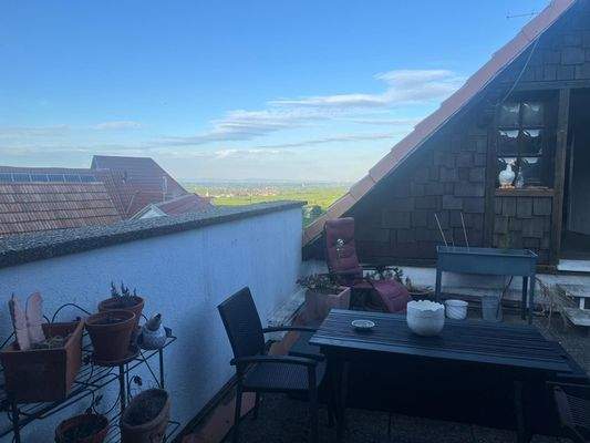 Dachterrasse mit Aussicht