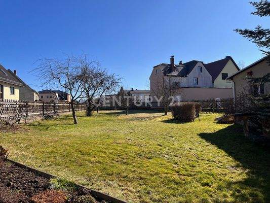 Gartenblick vom Haus