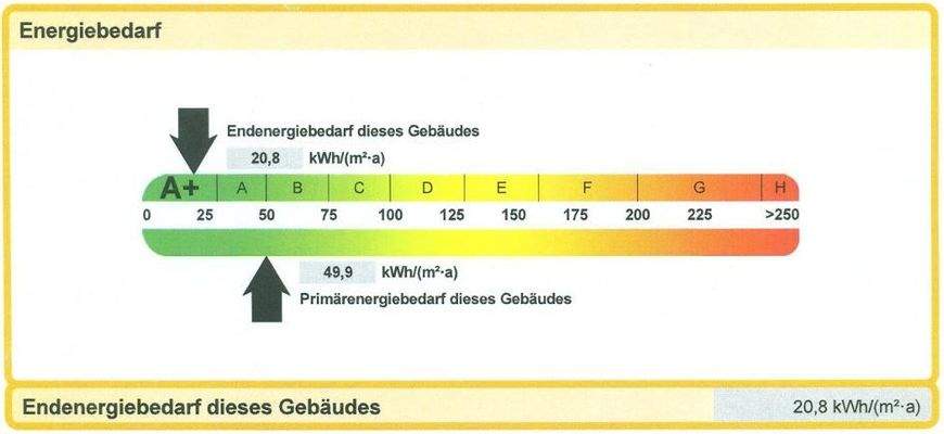 Auszug aus dem Energieausweis