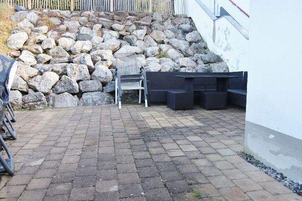 Terrasse Nord-West-Seite