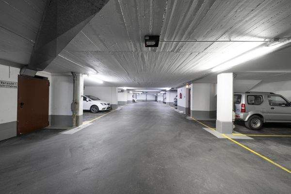Tiefgarage frisch saniert