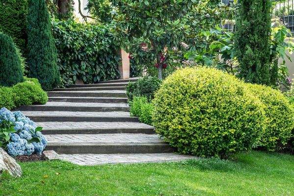 Treppe vom Esszimmer