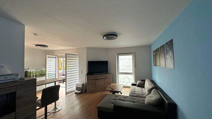 Wohnen vom Eingangsbereich aus